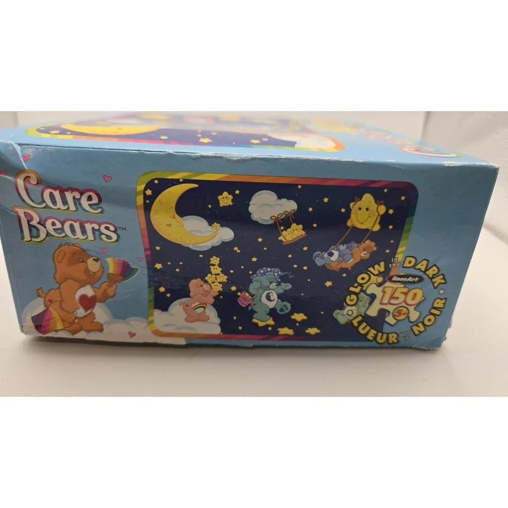 Care Bears Glow In The Dark 150 Piece Puzzle RoseArt 2004 Complete With Box